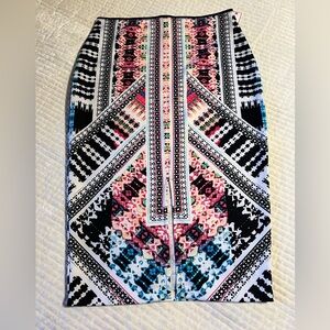 NWT Women’s Bisou Bisou Multicolor Skirt Size Medium